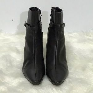 Talbots Leather Boots Size 5 1/2 Dark Brown